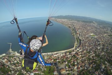 Tandem Paragliding in Boztepe Ordu by Fly Elegant via Flying Mammut
