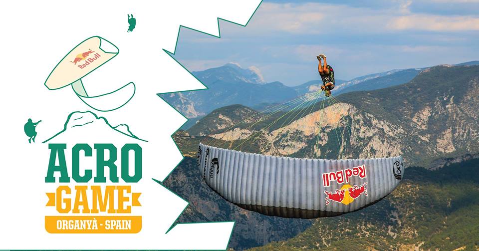 Acro Paragliding Event held in Organya, Spain