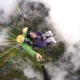 Tandem Paragliding with Fly Chamonix via Flying Mammut