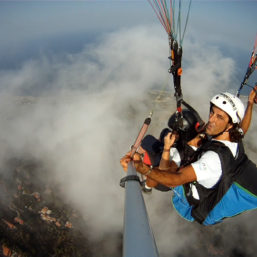 Tandem Paragliding in Palermo Sicily Italy by Parapendio In Tandem via Flying Mammut
