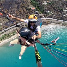 Tandem Paragliding in Palermo Sicily Italy by Parapendio In Tandem via Flying Mammut